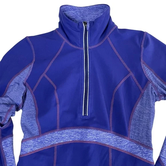 lululemon Run Distance Pullover Pigment Blue Sz 2 - Picture 7 of 16